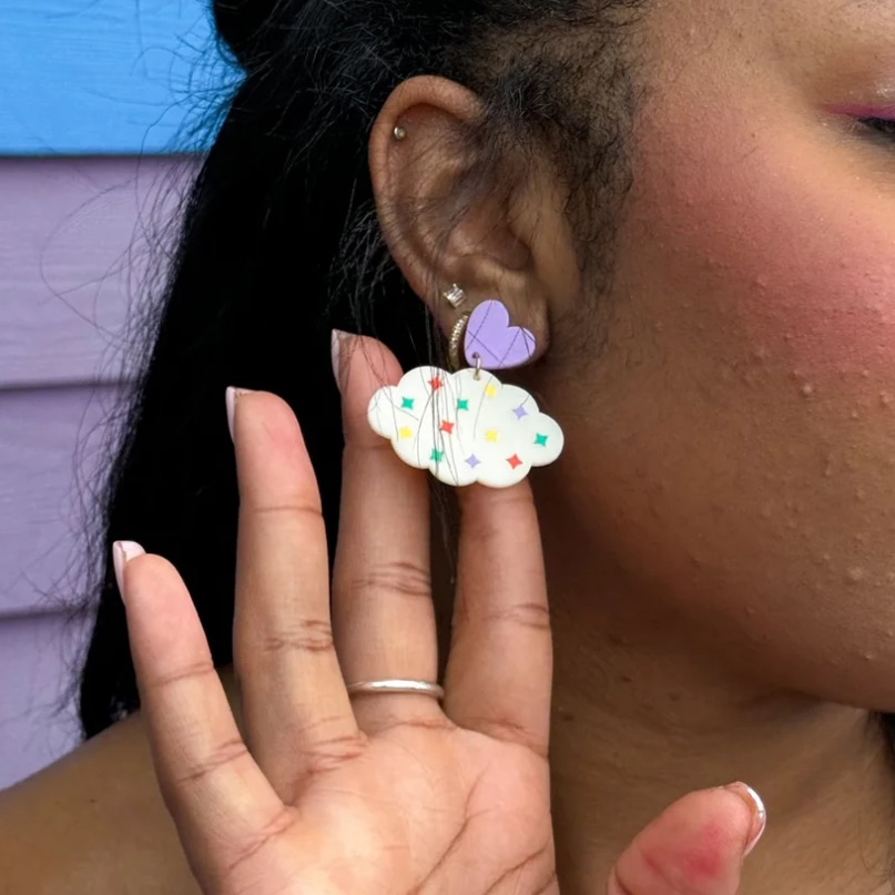 Cloud Earrings